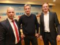 Verkünden den Forderungsverzicht: (von links) Vorstandschef Dr. Chris Müller, Investor Rolf Elgeti und Aufsichtsratschef Dr. Uwe Neumann  