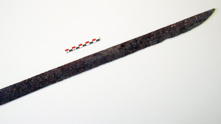 Das Wikingerschwert ist über 12000 Jahre alt und wurde in der Gebirgsregion Haukelifjell gefunden.
