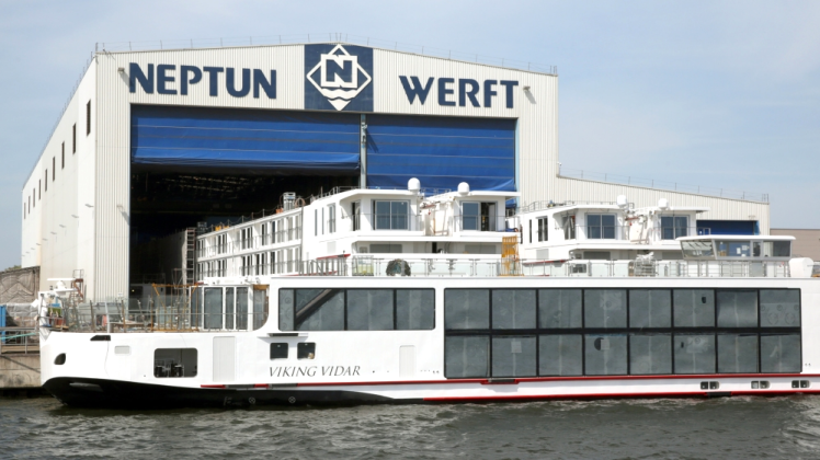 Neptun Werft in Rostock-Warnemünde    