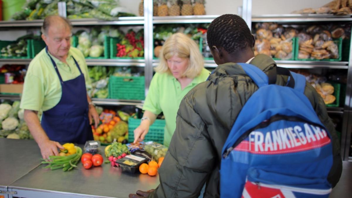 Essen für arme Leute