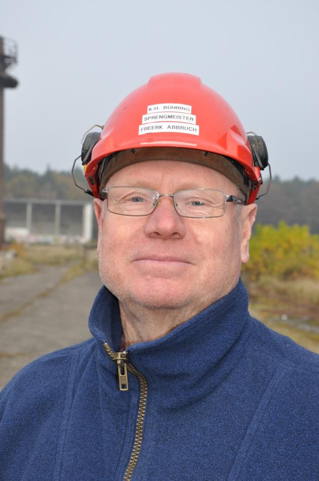 Karl-Heinz Bühring, Sprengmeister