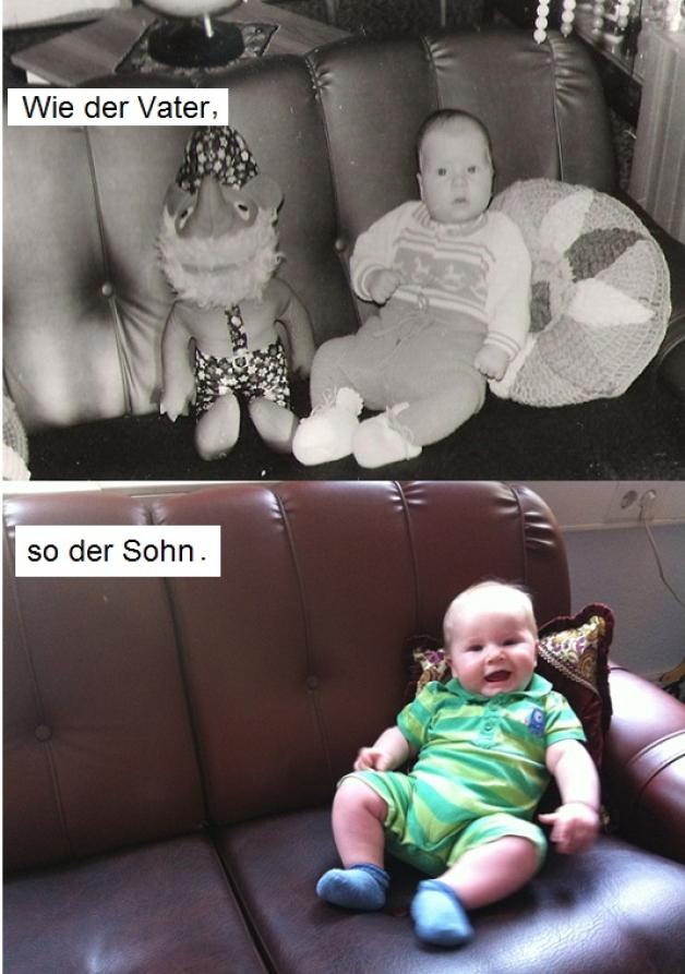 Papa Lars vor 35 Jahren... Papa Lars vor 35 Jahren...