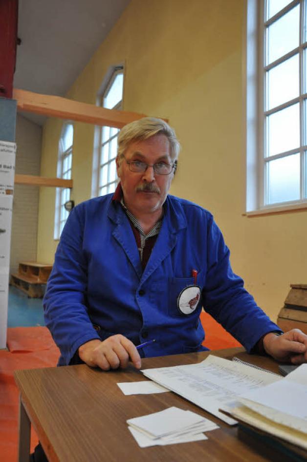 Ullrich Brauer aus Leisten ist seit Jahren Mitglied im Verein der Plauer Kleintierfreunde e.V.. Ullrich Brauer aus Leisten ist seit Jahren Mitglied im Verein der Plauer Kleintierfreunde e.V..