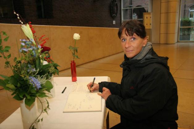 „Es fehlen mir die Worte“: Tanja Bossen wollte ein „Zeichen gegen den Terror“ setzten.