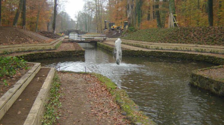 Hätte man die Elde umgeleitet, wären die Wasseranlagen im Ludwigsluster Schlosspark ausgetrocknet.  