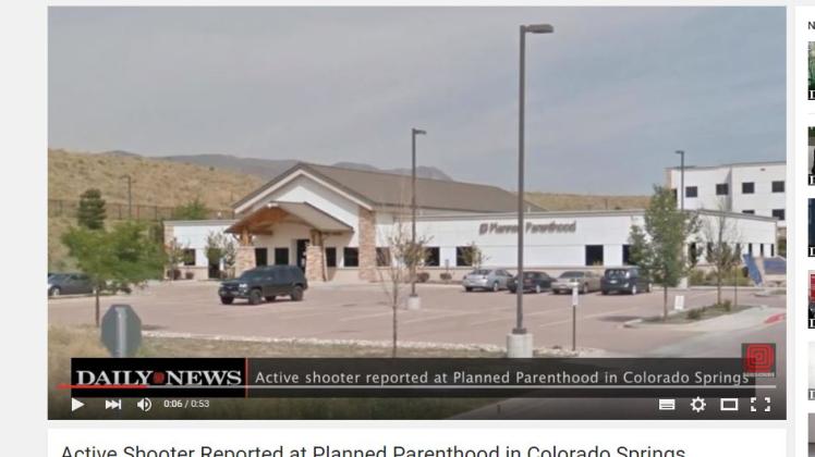 Der Tatort: Das Familienplanungszentrum in Colorado Springs.