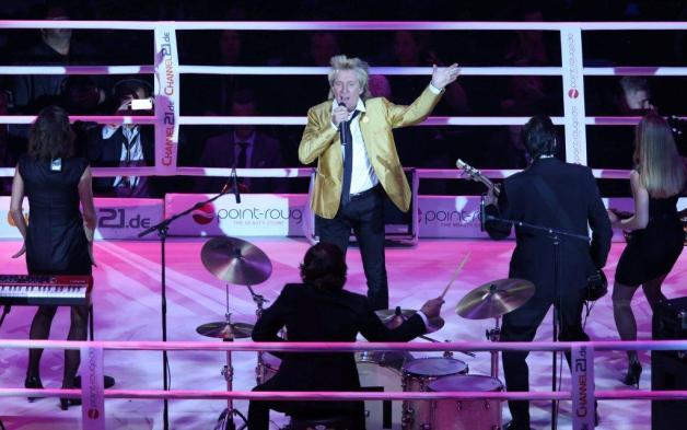 Rod Stewart sang vor dem großen Schwergewichts-M-Fight Klitschkow - Fury