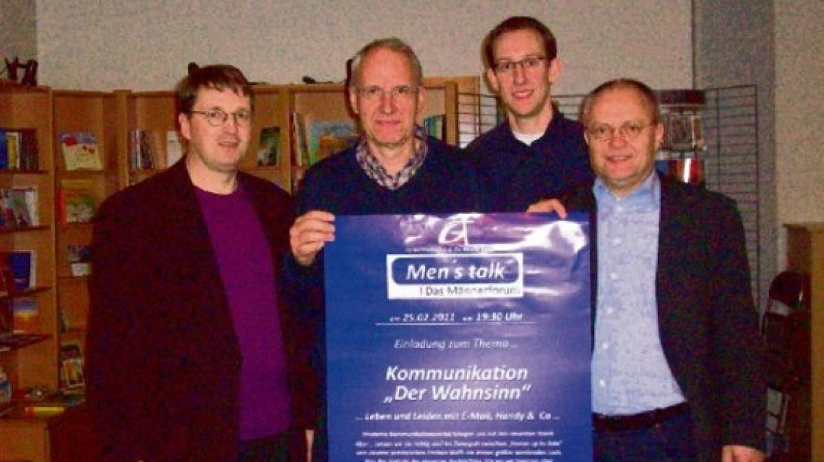 Männerrunde mit Ulli Harraß