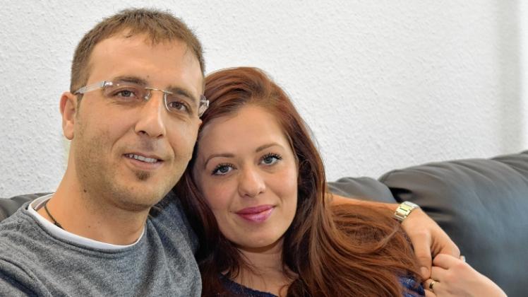 Dafine und Haxhi Gashi aus dem Kosovo leben seit zwei Jahren in Perleberg. In wenigen Tagen erwarten sie erstes Kind. 