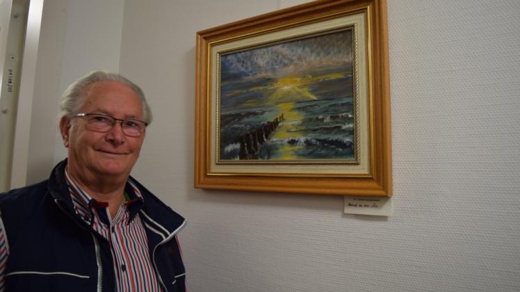 Inspirationen findet Günter Zschämisch überall. Die norddeutsche Landschaft hat es ihm besonders angetan.  