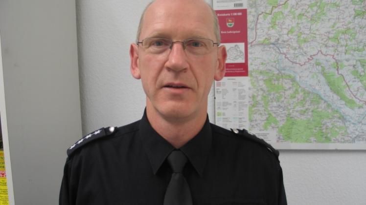 Polizeisprecher Klaus Wiechmann