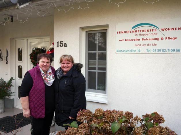 Frauenpower im kleinen Dorf Hoppenrade: Rosemarie Förster und ihre Tochter Kerstin beschäftigen 35 Mitarbeiter. 