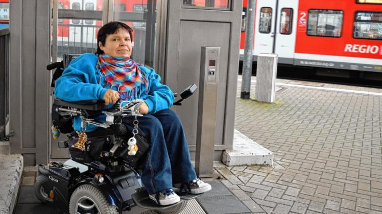 Ramona Baerwaldt hatte keine Probleme und lobt die Bahn. Sie bekam wie abgesprochen Hilfe und konnte mit dem Regionalexpress problemlos von Wittenberge nach Berlin fahren. 