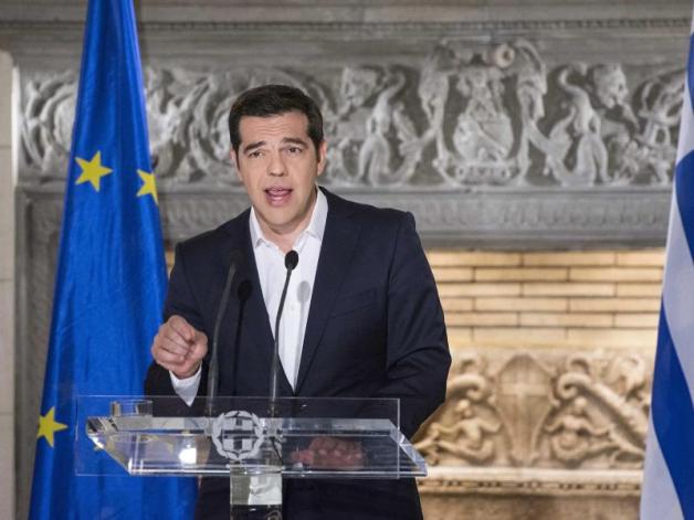 Griechenlands Regierungschef Alexis Tsipras hält an seinem Kurs in der Eurokrise fest. Griechenlands Regierungschef Alexis Tsipras hält an seinem Kurs in der Eurokrise fest.
