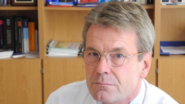 Georg Maschmeyer, Chef der Palliativstation im Ernst von Bergmann-Klinikum Potsdam  
