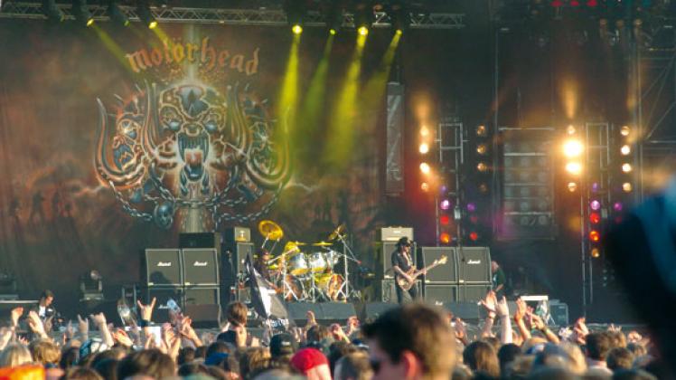 Gern gesehene Gäste: Die Gruppe Motörhead beim Wacken-Open-Air.