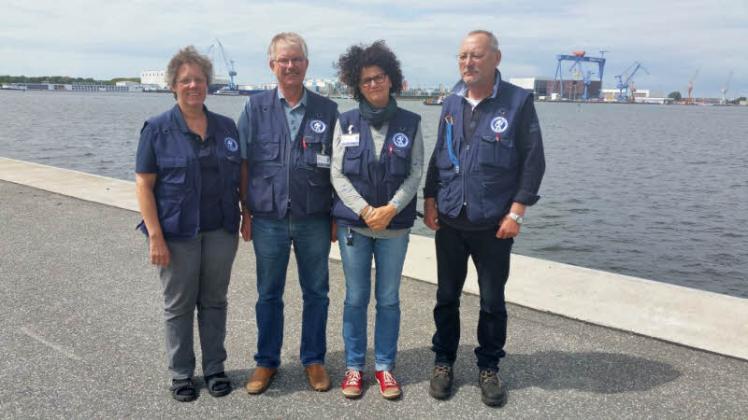 Die DSM-Crew (v. l.): Dorothea Flake, Folkert Janssen, Regina Qualmann und Rolf Spannaus   