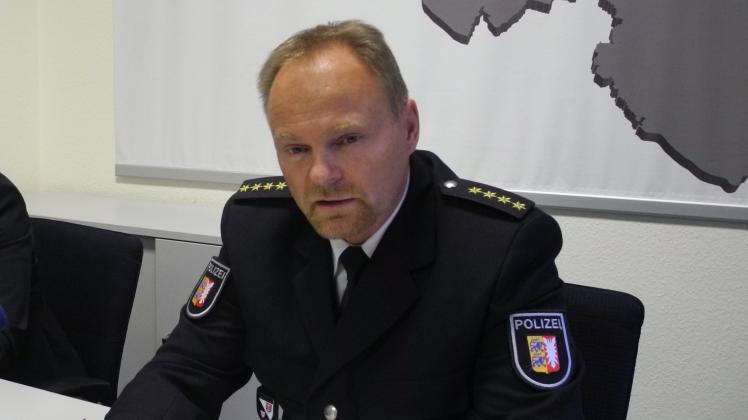 Kiels leitender Polizeidirektor Thomas Bauchrowitz.