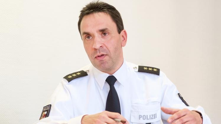 Michael Ebert, Leiter der Polizeiinspektion Rostock 