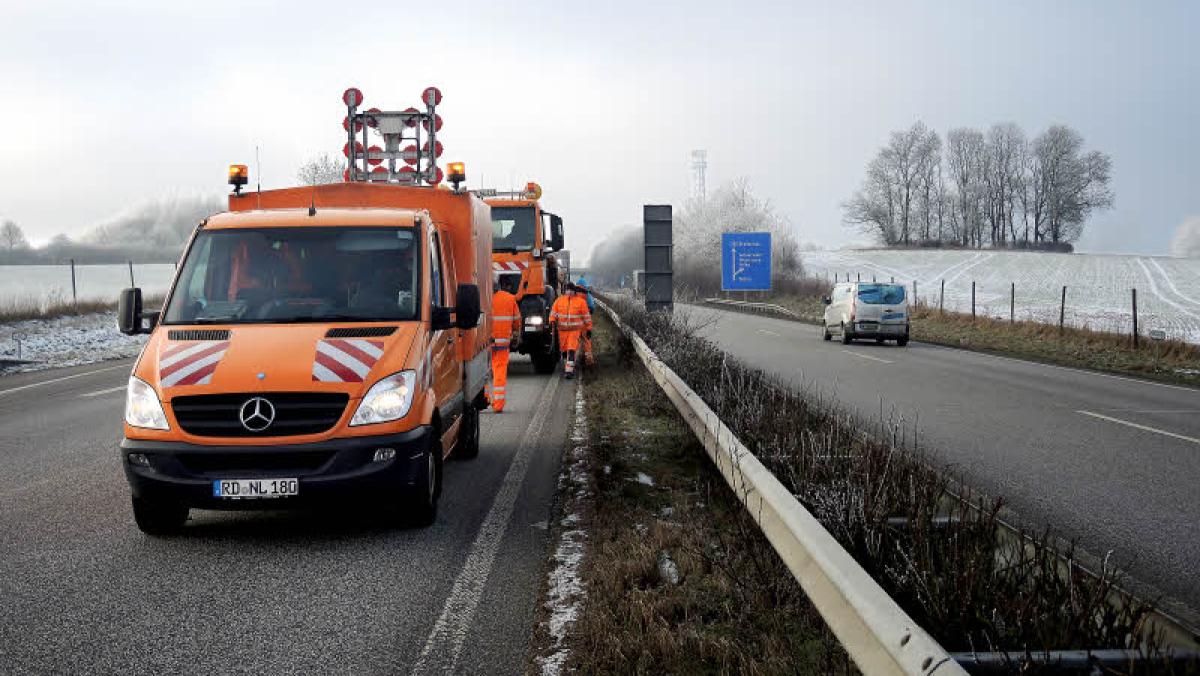 Hausmeister der Autobahn: So arbeitet die Straßenmeisterei | SHZ