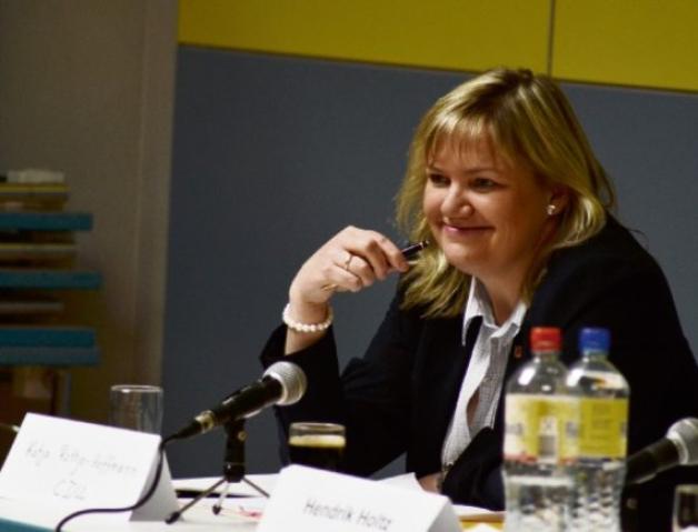 Die Landesvorsitzende der Frauen-Union, Katja Rathje-Hoffmann, kündigte einen neuen Vorstoß zur Einführung einer Quote an. 