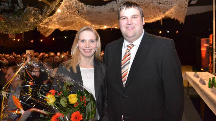 Sieger der Kandidatenkür: Thomas Klömmer und seine Ehefrau Dorothe.