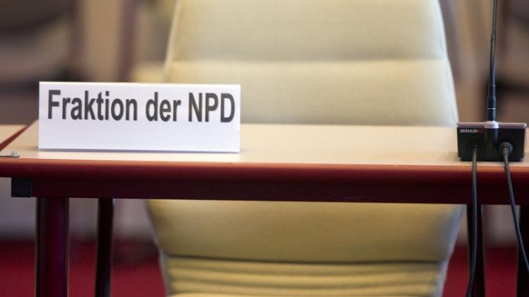 Die Ablehnung der NPD eint die politischen Konkurrenten in einer Frage. Sie sind überzeugt: Die Partei ist demokratiefeindlich und gehört verboten.
