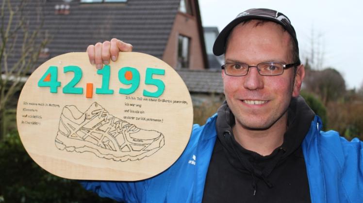 42  195 Kilometer – die Distanz eines Marathons – bestimmen das Leben von Christian Chrosziel. 