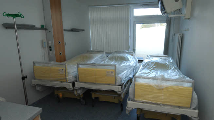 Die Klinikbetten in Tönning sollen Ende Juni nächsten Jahres eingemottet werden. 