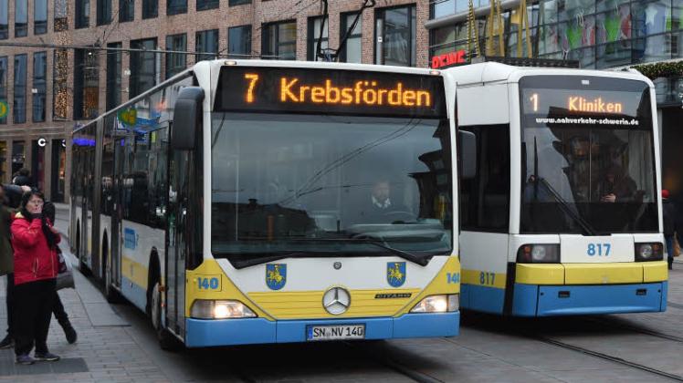 Linken-Initiative: Fahrgäste aus den Landkreisen sollen mit einem Ticket auch den Nahverkehr Schwerin nutzen können.  