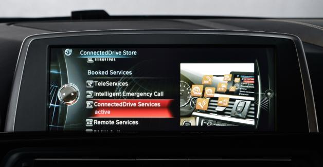Connected Drive: Schon heute lassen sich über die SIM-Karte wie hier bei BMW zahlreiche Kommunikationsanwendungen realisieren.   