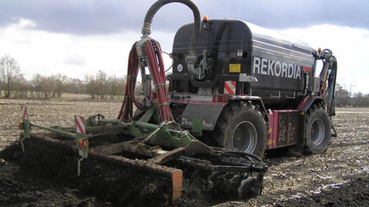 Wie Landwirte knftig dngen wollen - ohne Geruchsbelstigung