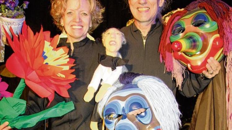 Sabine und Ralf Rahier  lassen auf der Carlshöhe Puppen zum Leben erwecken. Foto: smz