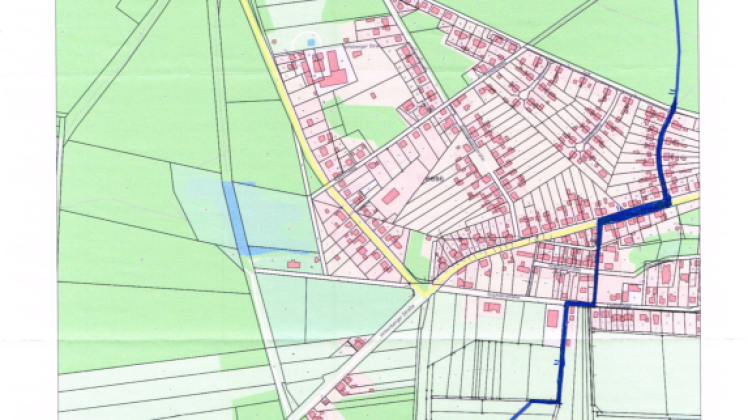 Breese ist von der Grenze der Sperrzone „geteilt“. Breese ist von der Grenze der Sperrzone „geteilt“.