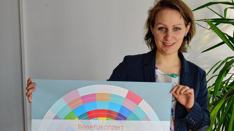 Stark engagiert: Rebekka Schmitt von der Rostocker Stadtmission setzt sich für hilfsbedürftige Menschen ein.  
