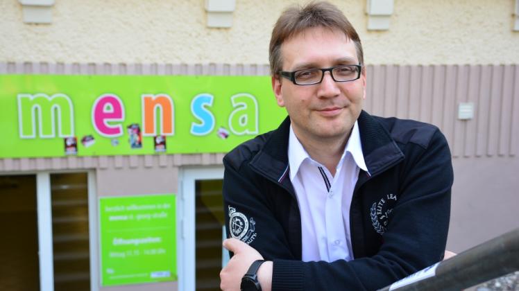 Viel zu tun hat Kai Hörig (43), der neue Geschäftsführer des Studentenwerks.  