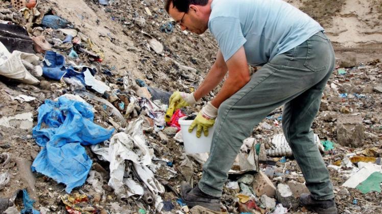 In Brandenburg gibt es 108 illegale Mülldeponien.  