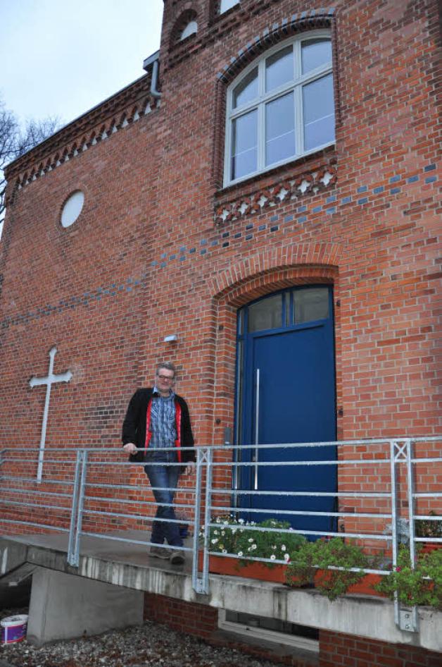 Das Sternberger Pfarrhaus gehört zu den Sanierungsobjekten von Michael Kunst und seiner Firma. Fotos: Rüdiger Rump Das Sternberger Pfarrhaus gehört zu den Sanierungsobjekten von Michael Kunst und seiner Firma. Fotos: Rüdiger Rump