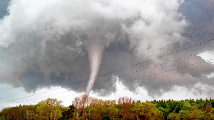 Insgesamt vier Tornados soll es am 5. Mai 2015 in MV gegeben haben.  