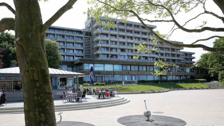 Das Intermar in Glücksburg soll saniert werden: Der Mehrheitseigentümer will das Gebäude herrichten und die Einheiten verkaufen.  