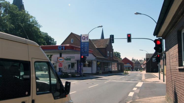 In der Mühlenstraße in Freren soll aus der Fußgänger-Ampelanlage eine sogenannte Dunkelampel werden. 