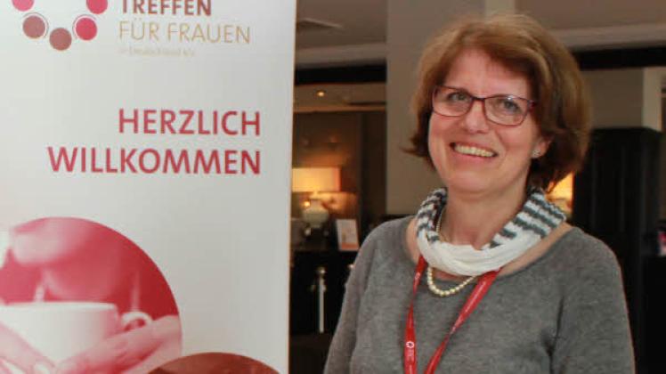 Organisert die Frühstückstreffen für Frauen: Brigitte Voll aus Krakow am See.  