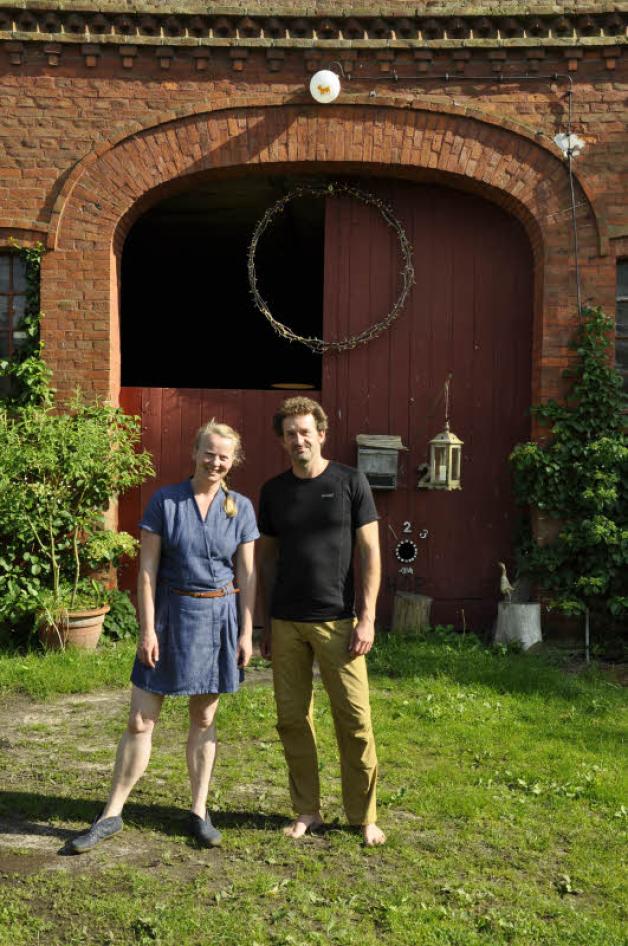 Cenci Göpel und Jens Warnecke leben seit 2005 hier.  