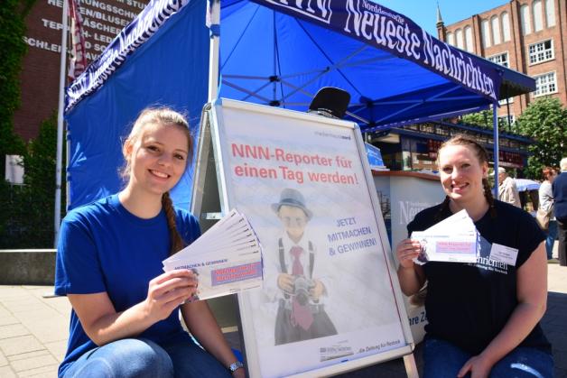 Mit dabei: Alina Hug (l.) und Lisa Doetsch laden zum NNN-Gewinnspiel ein. Mit dabei: Alina Hug (l.) und Lisa Doetsch laden zum NNN-Gewinnspiel ein.