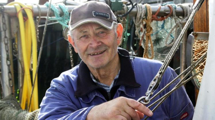Paul Walter fischt seit 1978 Krabben vor Sylt. 