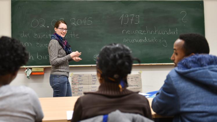 Deutschkurse für Flüchtlinge