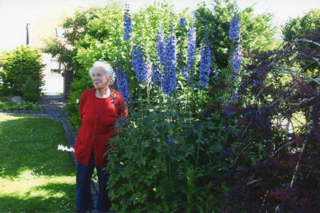 Die 87-Jährige lebt heute bei ihrer Tochter. Sie denkt noch oft an die dramatischen Ereignisse der Flucht zurück. Fotos: privat 