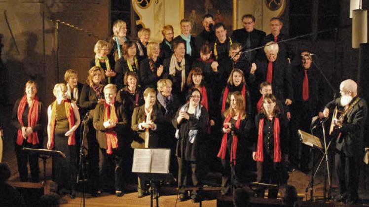 Der Chor „Gospel and more“ gastiert morgen in der St. Georgenkirche Parchim. 