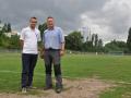 Wollen vernünftige Trainingsbedingungen: Axel Kittendorf und Heiko Paetow vom Burgseeverein Schwerin.  
