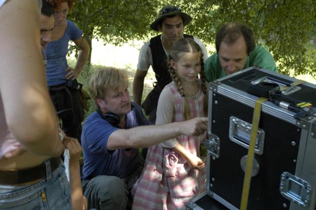2006: Detlev Buck  bespricht mit Zoé Mannhardt die Szenen. 